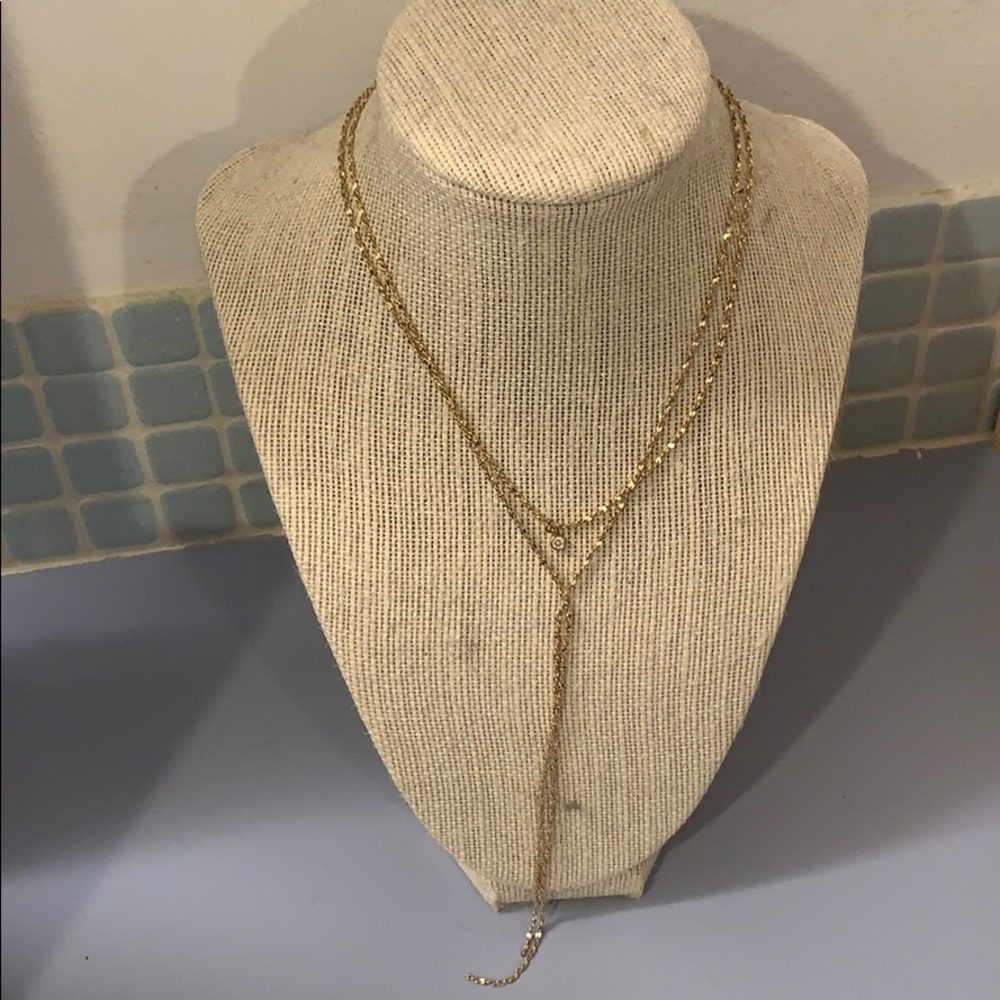 Two layer necklace